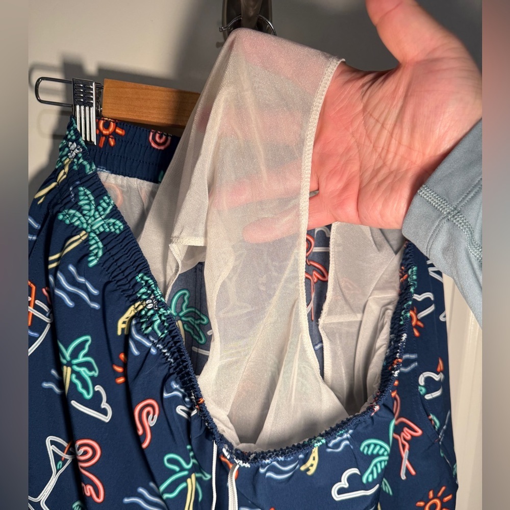 CHUBBIES - Neon Lights Swim Trunks, Men’s 2XL - Picture 9 of 12